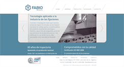 Desktop Screenshot of fabiohnos.com